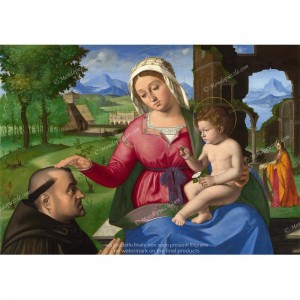 Puzzle "The Virgin and Child, Previtali" (1000) - 61970