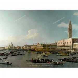 Puzzle "The Basin of San Marco, Canaletto" (2000) - 81048