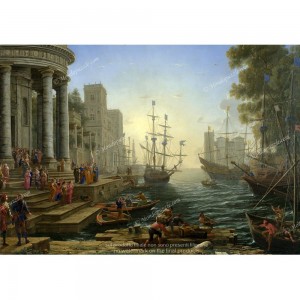 Puzzle "Seaport with the Embarkation" (1000) - 40007