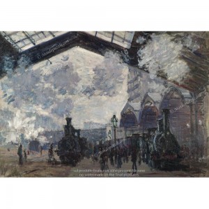Puzzle "The Gare St-Lazare, Monet" (1000) - 40017