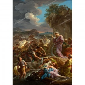 Puzzle "Moses striking the...
