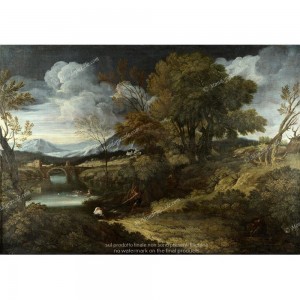Puzzle "Landscape with Fishermen" (1000) - 40035