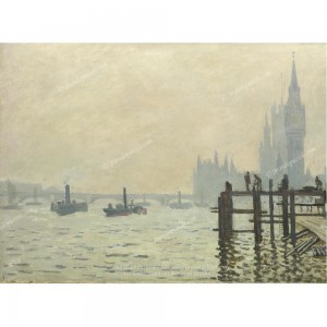 Puzzle "The Thames, Monet"...