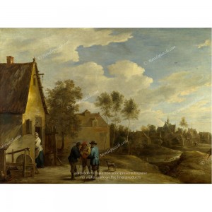Puzzle "A View of a Village" (2000) - 81068