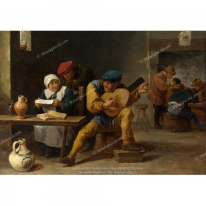 Puzzle "Peasants making" (1000) - 40044