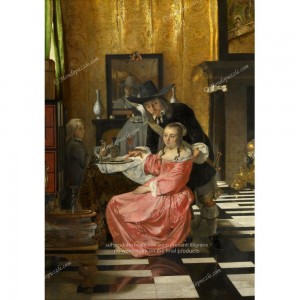 Puzzle "Woman refusing a...