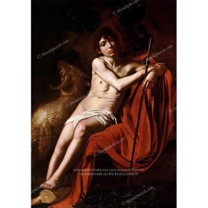 Puzzle "John the Baptist, Caravaggio" (1000) - 40082