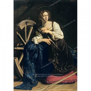 Puzzle "Saint Catherine, Caravaggio" (1000) - 40092