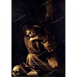 Puzzle "Saint Francis in Meditation, Caravaggio" (1000) - 40093