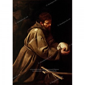 Puzzle "Saint Francis in Prayer, Caravaggio" (1000) - 40094