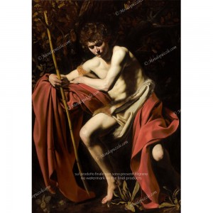 Puzzle "Saint John the Baptist, Caravaggio" (1000) - 40098