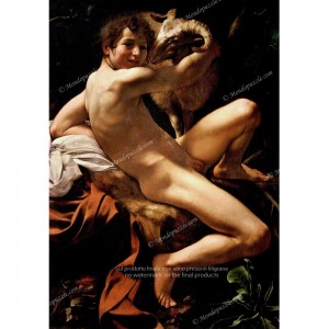 Puzzle "Saint John the Baptist, Caravaggio" (1000) - 40099