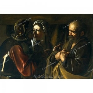 Puzzle "The Denial of Saint Peter, Caravaggio" (1000) - 40108