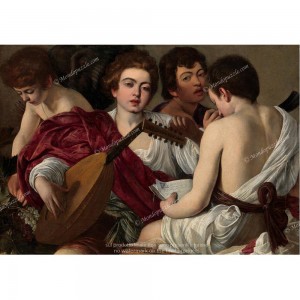 Puzzle "The Musicians, Caravaggio" (1000) - 40117
