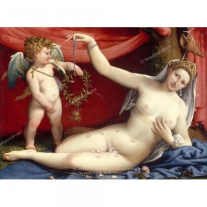 Puzzle "Venus and Cupid, Lotto" (2000) - 81075