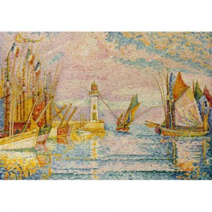 Puzzle "Lighthouse at Groix, Signac" (1000) - 40154