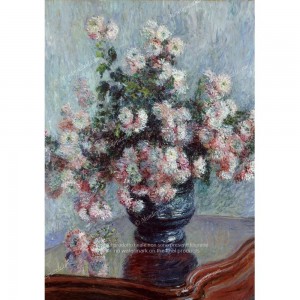 Puzzle "Chrysanthemums, Monet" (1000) - 40168