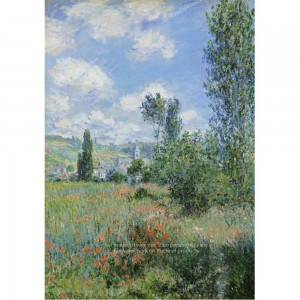 Puzzle "View of Vétheuil, Monet" (1000) - 40173