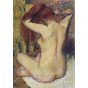Puzzle "Woman Combing Her...