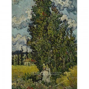 Puzzle "Cypresses, Van Gogh" (2000) - 81081