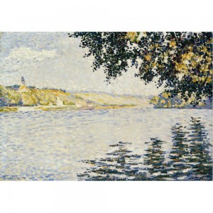 Puzzle "View of the Seine, Signac" (1000) - 40275