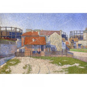 Puzzle "Gasometers at Clichy" (1000) - 40280
