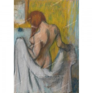Puzzle "Woman with a Towel"...