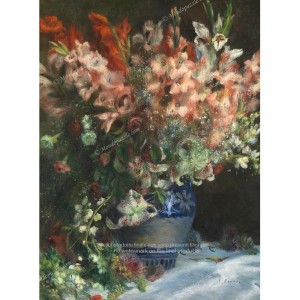 Puzzle "Gladioli in a Vase, Renoir" (2000) - 81113