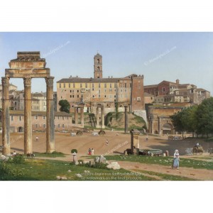Puzzle "View of the Forum in Rome" (1000) - 40301