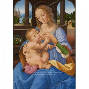 Puzzle "The Virgin and Child, Di Credi" (1000) - 40308