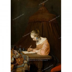 Puzzle "Woman Writing a...