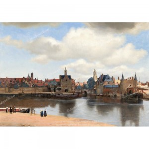 Puzzle "View of Delft,...