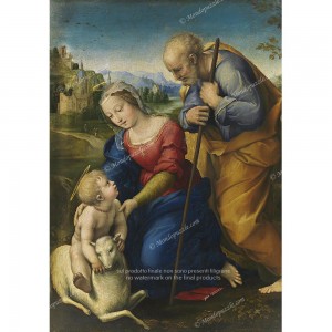 Puzzle "The Holy Family, Raffaello" (1000) - 40424