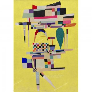 Puzzle "Yellow Painting, Kandinsky" (1000) - 40502