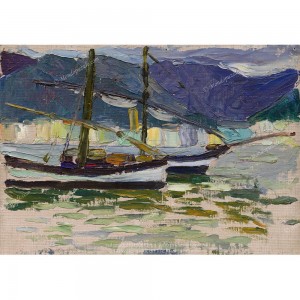 Puzzle "Fishing Boats,...