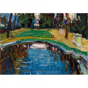 Puzzle "Pond in the Park" (1000) - 40524