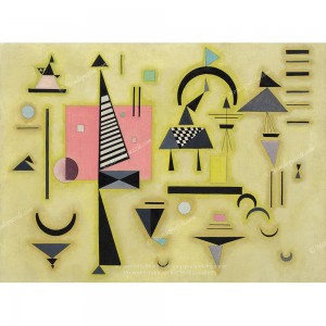 Puzzle "Decisive Rose, Kandinsky" (2000) - 81122