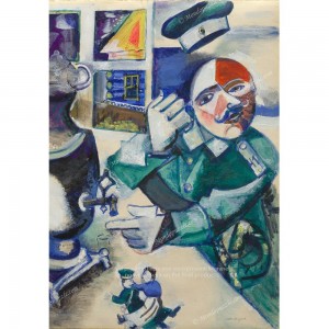 Puzzle "The Soldier Drinks, Chagall" (1000) - 40557