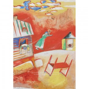Puzzle "Quarrel, Chagall" (1000) - 40558