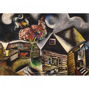 Puzzle "Rain, Chagall"...