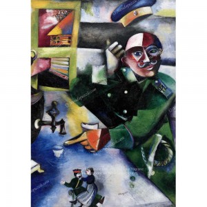 Puzzle "The Soldier Drinks,...