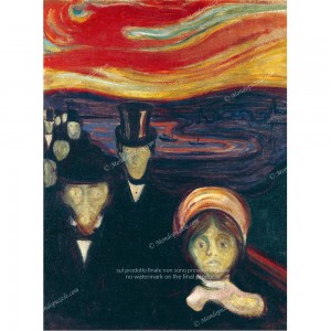 Puzzle "Anxiety, Munch" (2000) - 81154