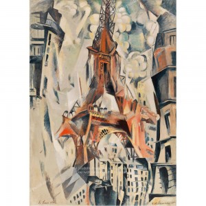 Puzzle "Eiffel Tower, Delaunay" (1000) - 40604