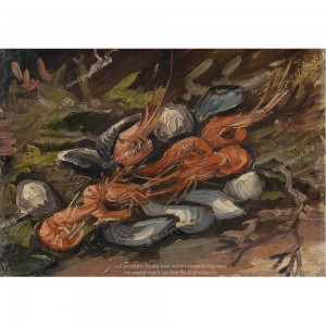 Puzzle "Prawns and Mussels, Van Gogh" (1000) - 40618