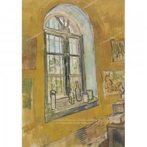 Puzzle "Window in the Studio, Van Gogh" (1000) - 40621