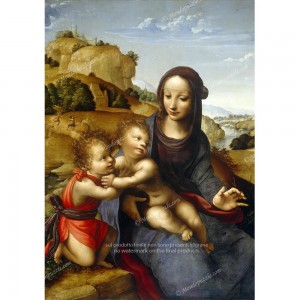 Puzzle "Madonna and Child, Almedina" (1000) - 40636