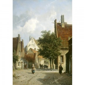 Puzzle "Amsterdam Street, Eversen" (1000) - 40642