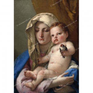 Puzzle "Madonna of the Goldfinch" (1000) - 40659
