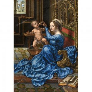 Puzzle "Madonna and Child, Gossaert" (1000) - 40667