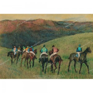 Puzzle "Racehorses, Degas"...